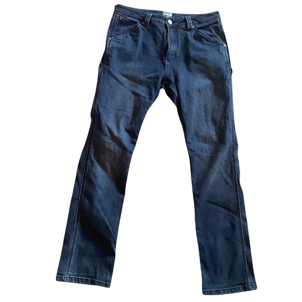 Ridgecut Toughwear Carpenter Jeans Womens 14 Blue Dark Wash Stretch Work‎ Pants